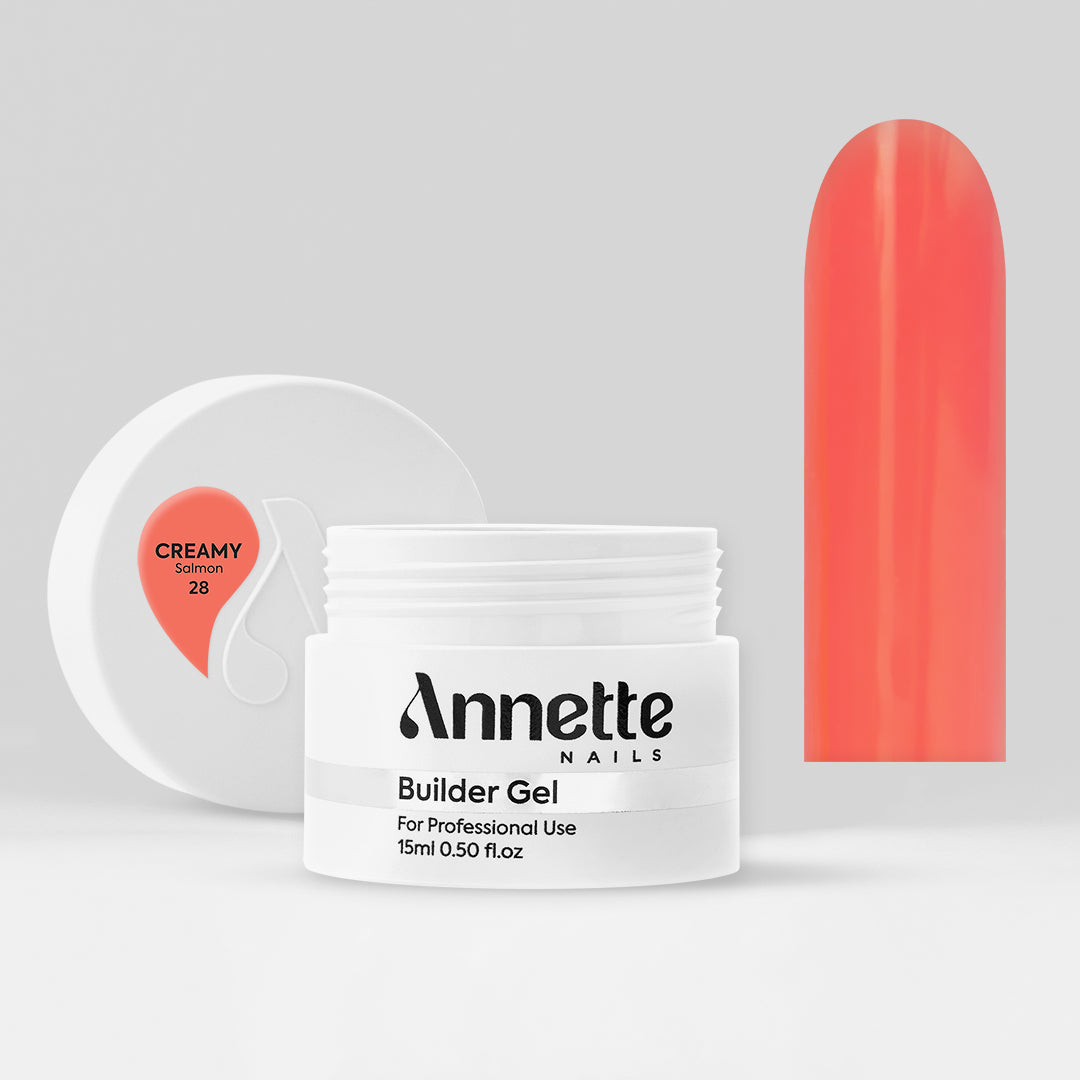 Gel Constructie Creamy Salmon - 15ml Annette Nails GBC-28-15