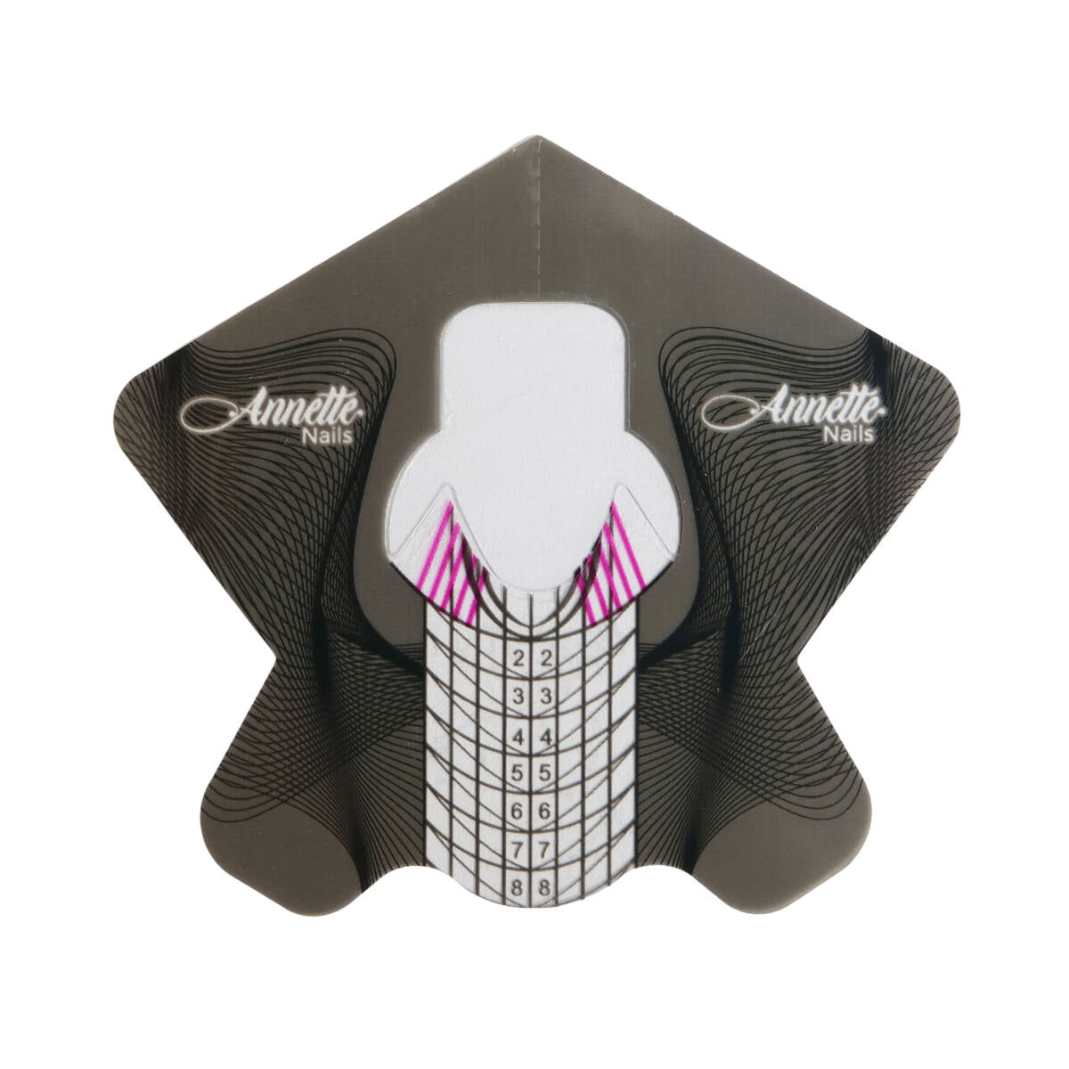 Șabloane AnnetteNails 500 buc / rolă din plastic – transparente