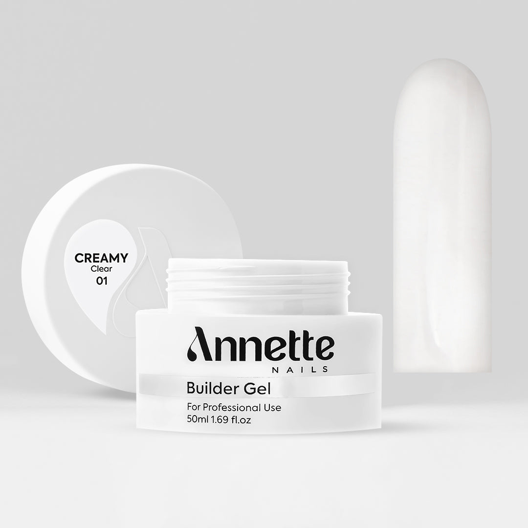 Gel Constructie Creamy Clear - 50ml Annette Nails GBC-01-50