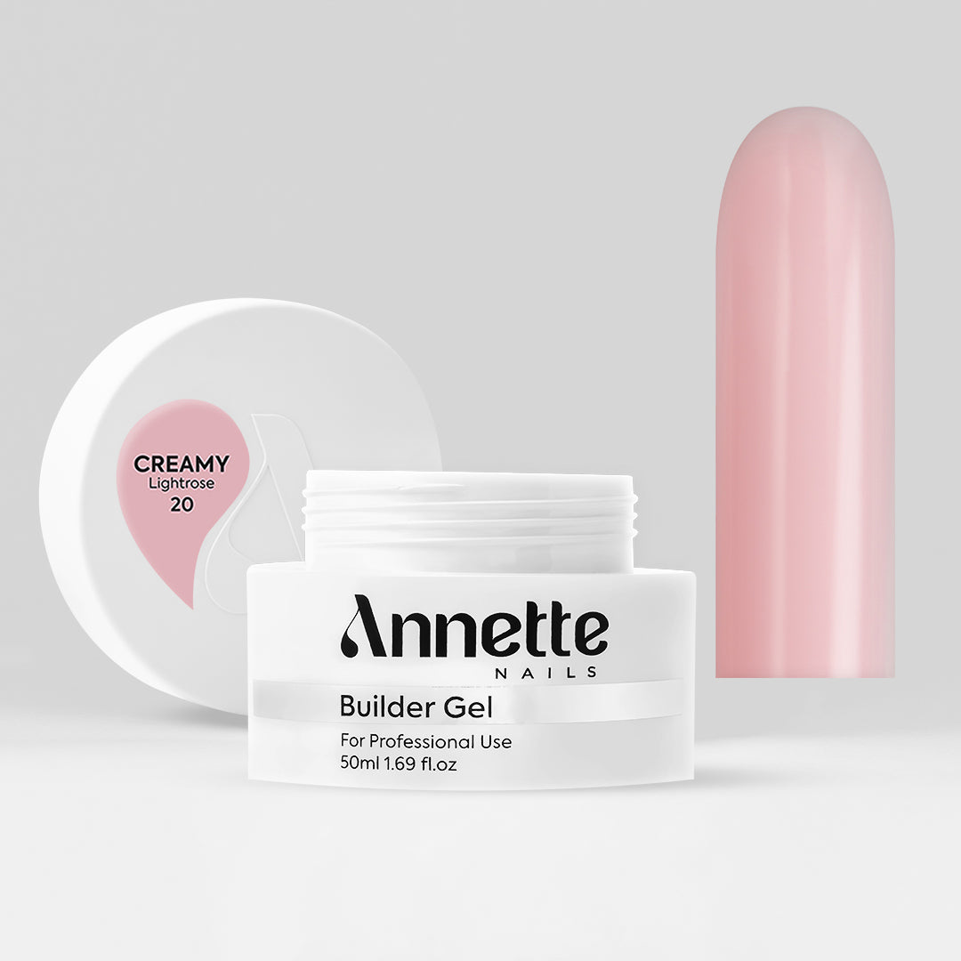 Gel Constructie Creamy Lightrose - 50ml Annette Nails GBC-20-50