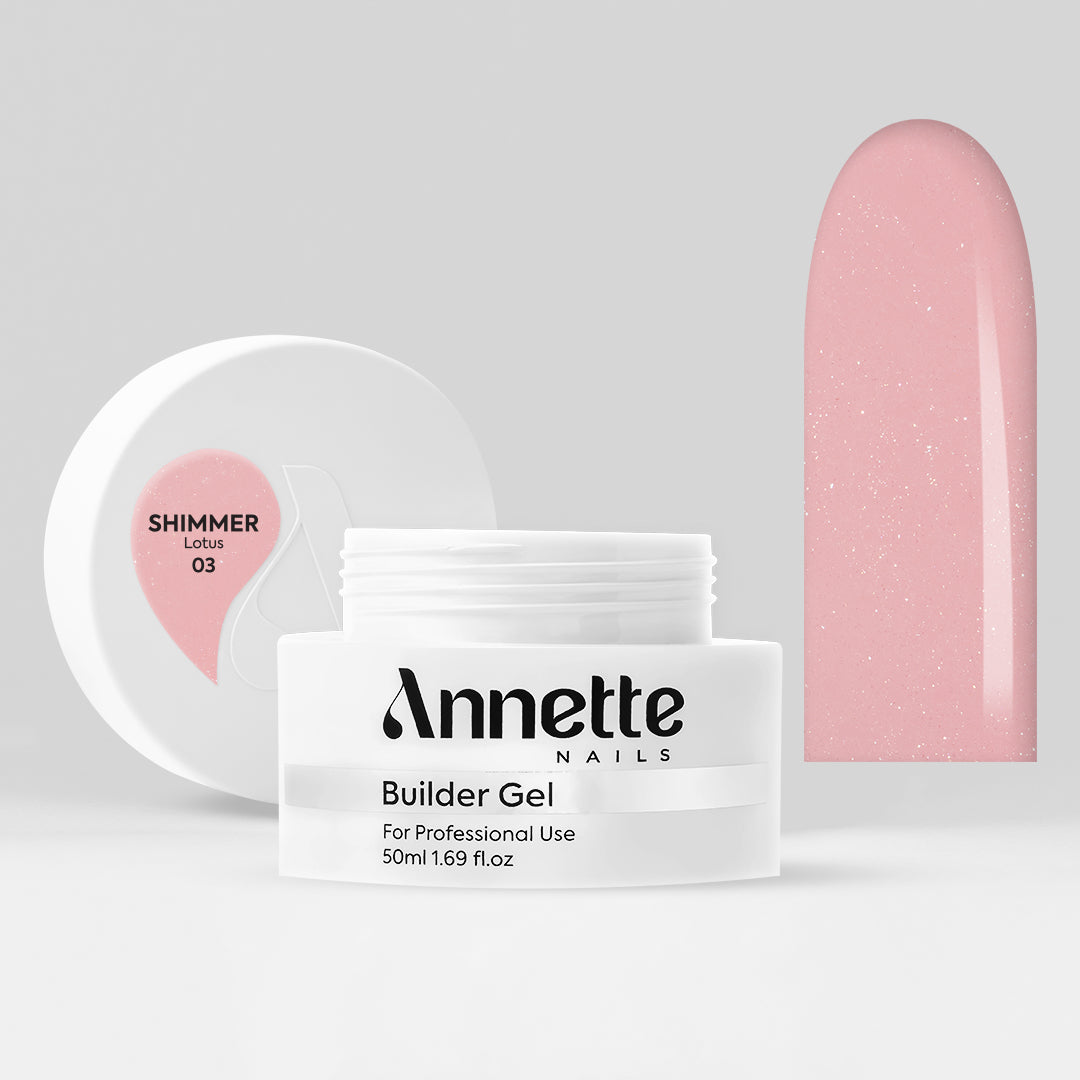 Gel Constructie Shimmer Lotus - 50ml Annette Nails GBS-03-50