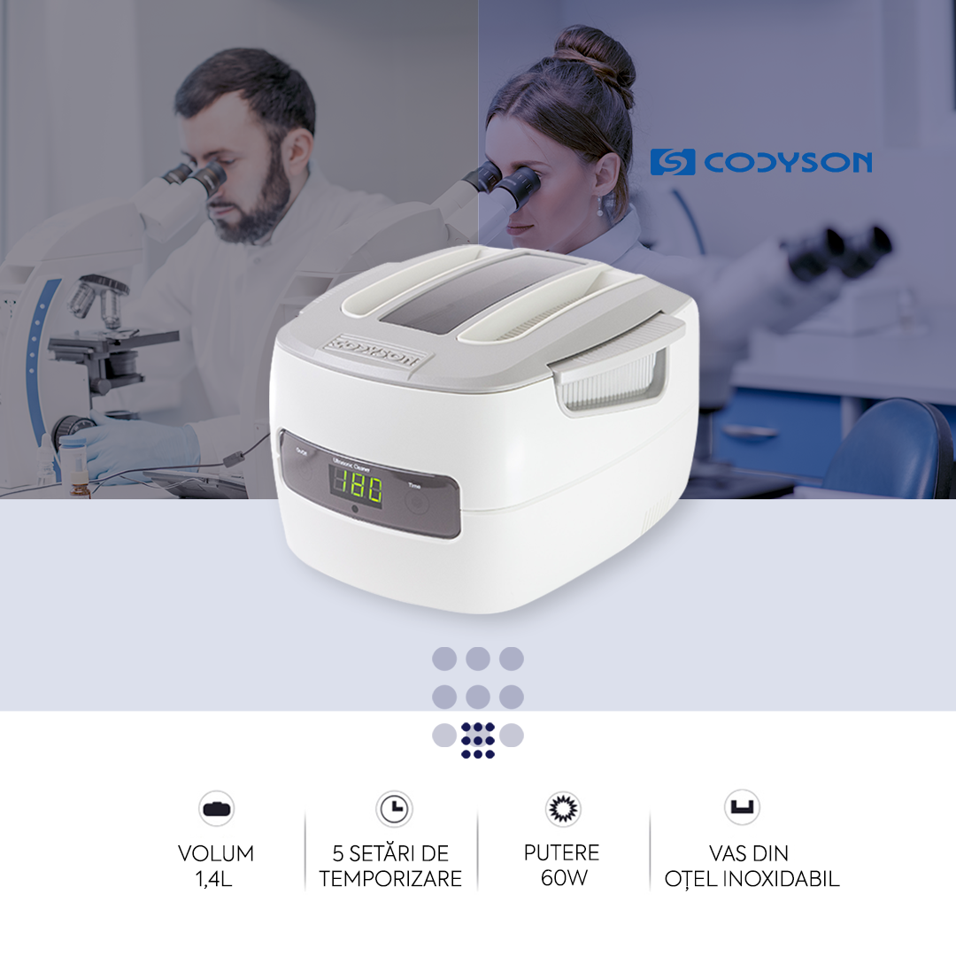 Aparat de curățare cu ultrasunete Codyson CD-4801