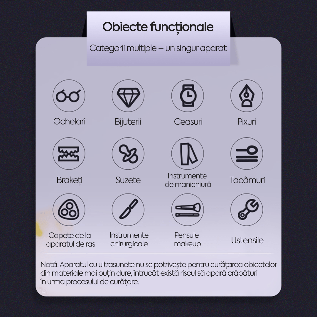 Aparat de curățare cu ultrasunete Codyson CD-4801