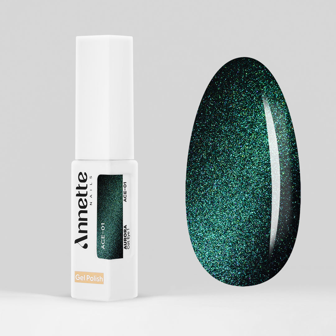 Oja Semipermanenta Aurora Cat Eye 1 ACE-01 - 8ml Annette Nails