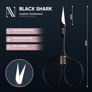 Forfecuta pentru cuticule AnnetteNails Black Shark