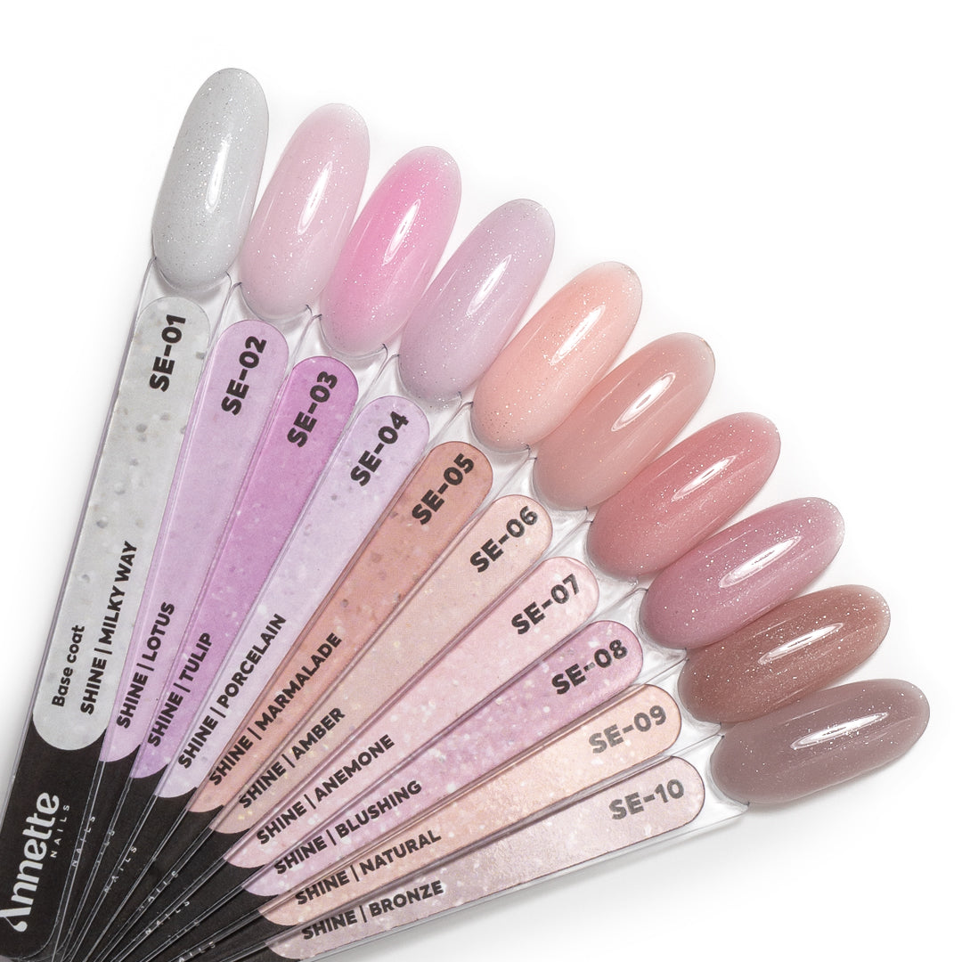 Baza Rubber Shine Tulip - 12ml Annette Nails SE-03