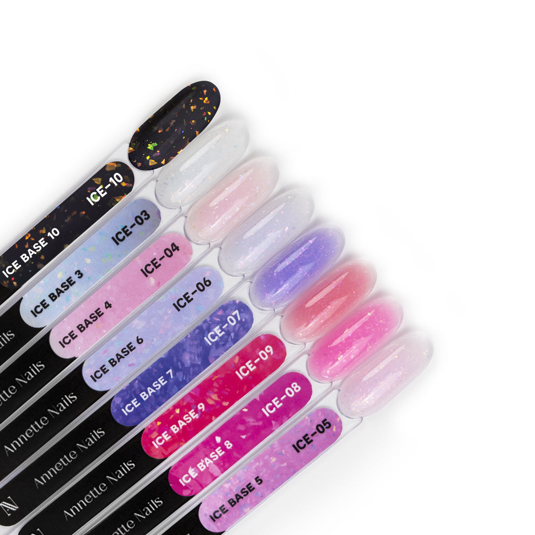 Colecția Ice Base - Set Baze Rubber