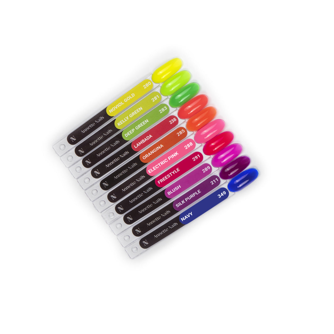 Colecția Neon - Set Oje Semipermanente