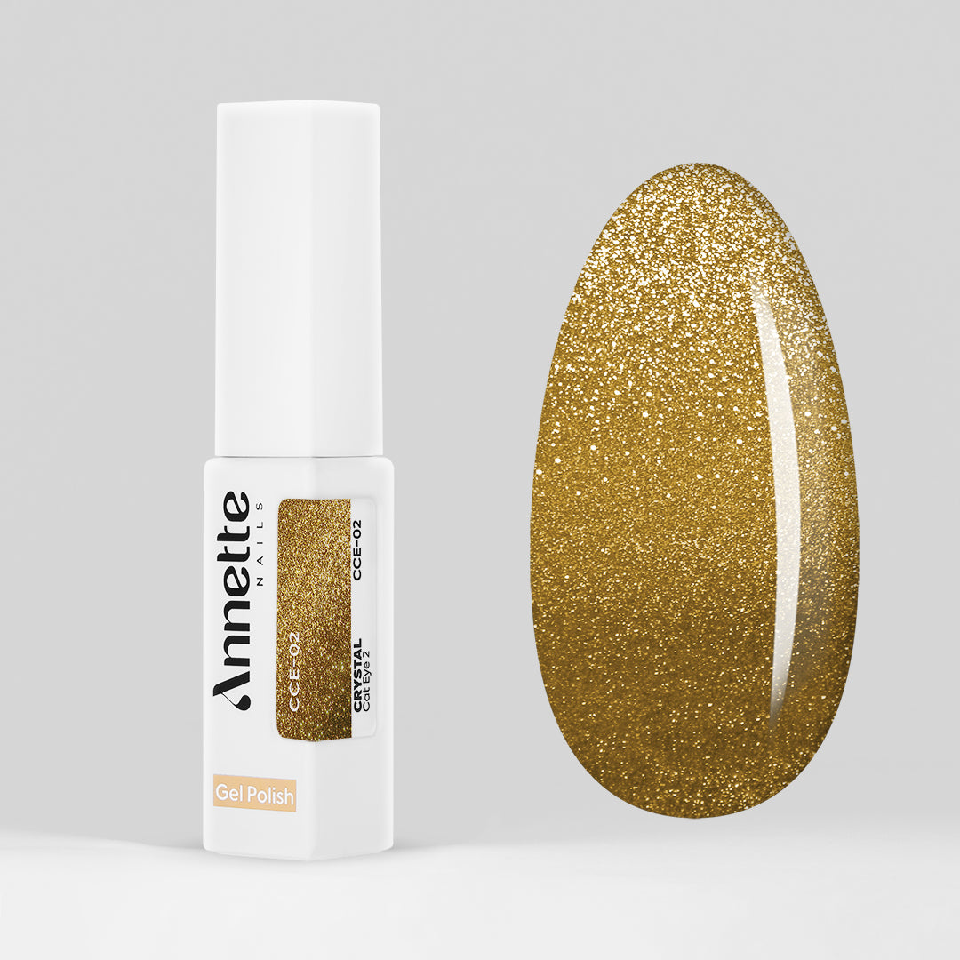 Oja Semipermanenta Crystal Cat Eye 2 CCE-02 - 8ml Annette Nails