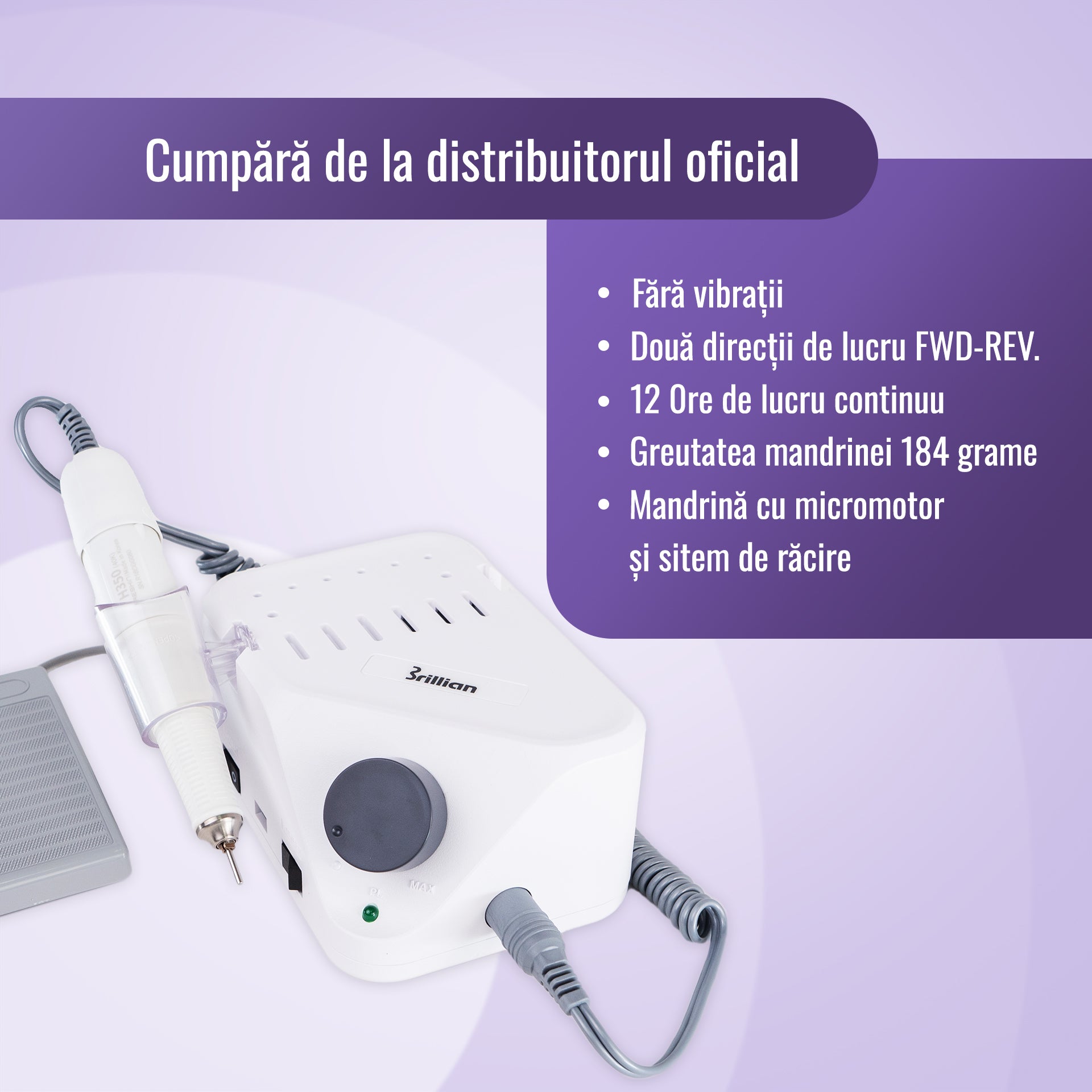 Freza Saeshin Brillian B350 + Mandrină H350