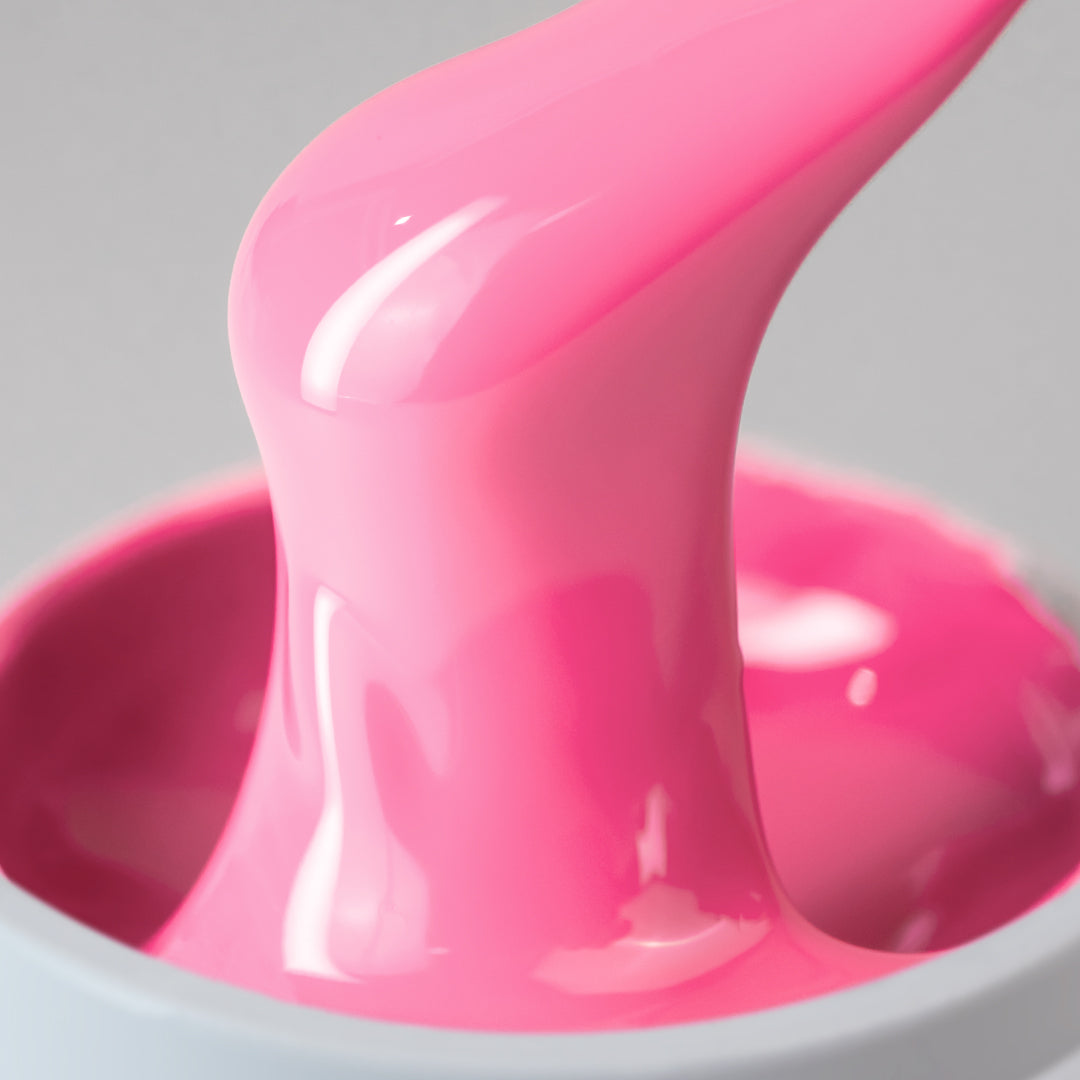 Paint Gel Solid Neon Pink 07 Wipe - 5ml Annette Nails GPS-07