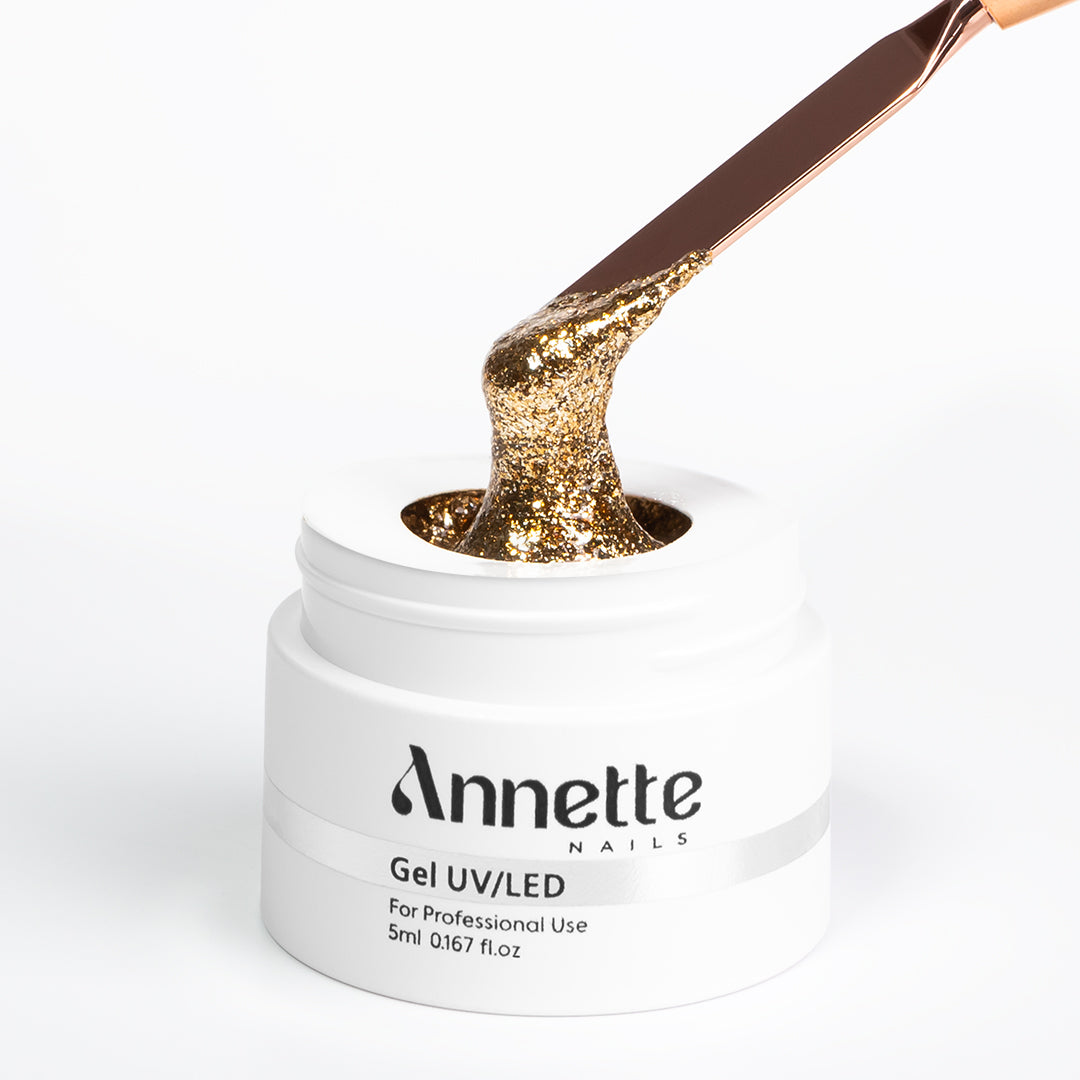 Paint Gel Platinum Gold 02 Wipe - 5ml Annette Nails GPP-02