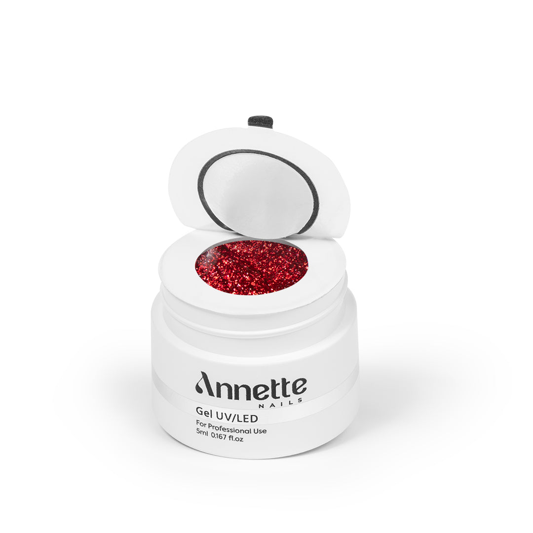 Paint Gel Platinum Red 04 Wipe - 5ml Annette Nails GPP-04