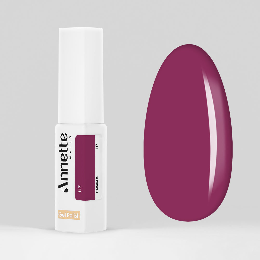 Oja Semipermanenta Lipstick Fucsia 117 - 8ml Annette Nails