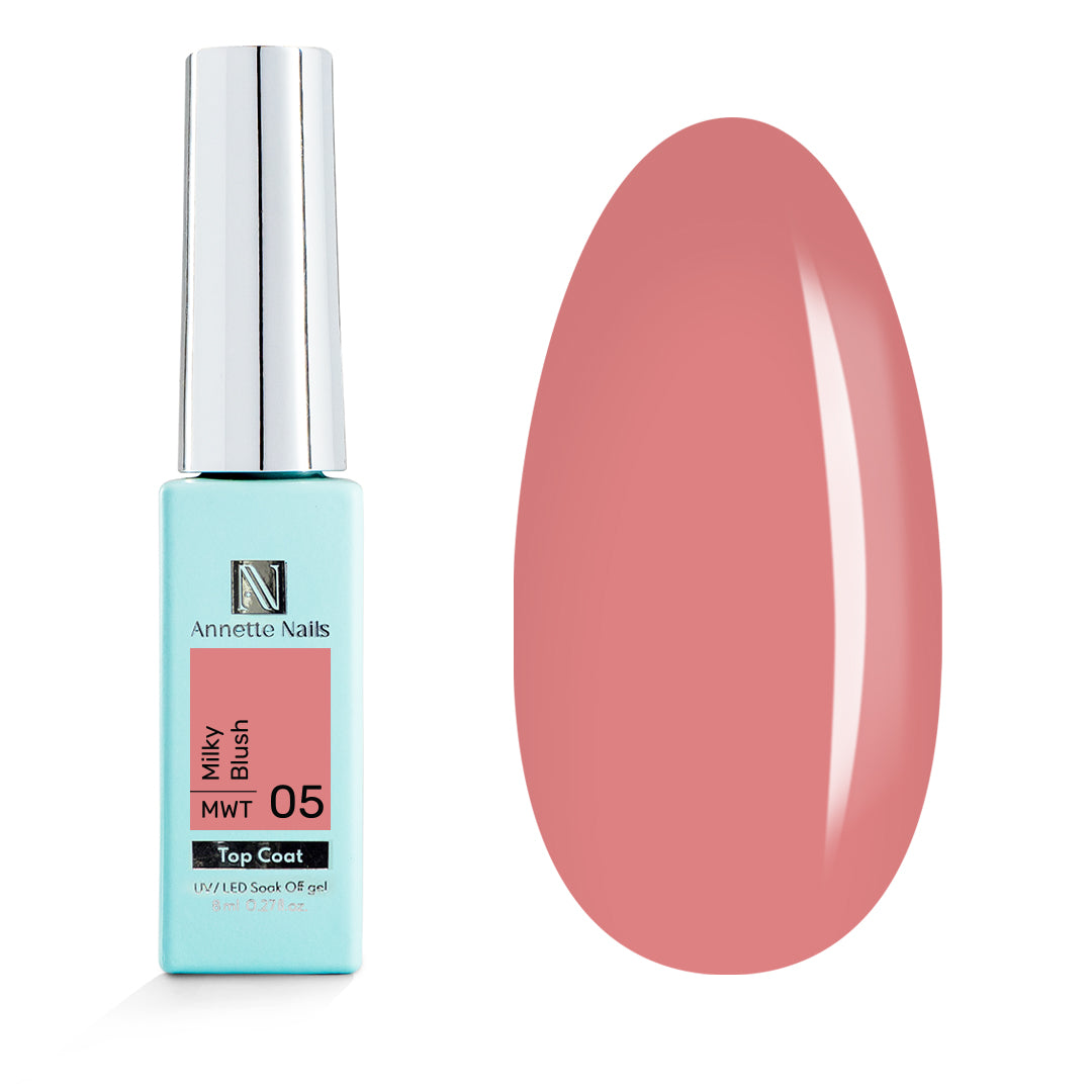 Top Coat Milky Blush MWT-05 - 8ml Annette Nails