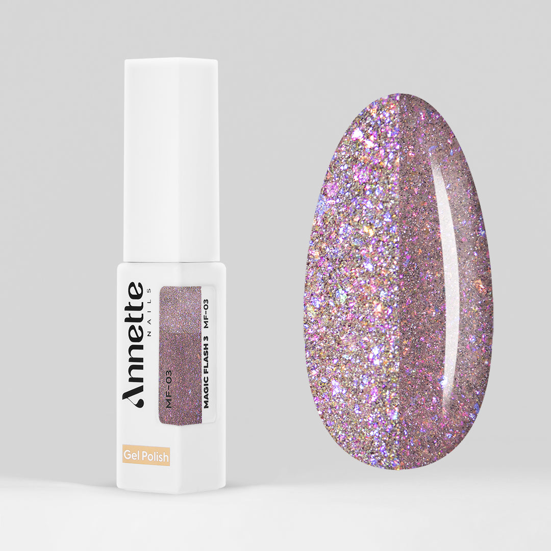 Oja Semipermanenta Magic Flash 3 MF-03 - 8ml Annette Nails