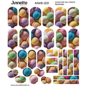 Nail Wraps Manichiura Summer 31 Annette Nails MWR-031