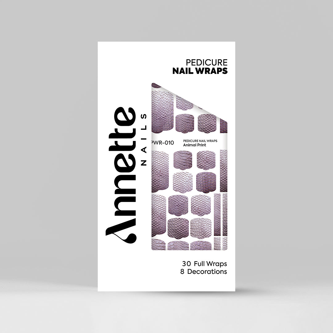 Nail Wraps Pedichiura Animal Print 10 Annette Nails PWR-010