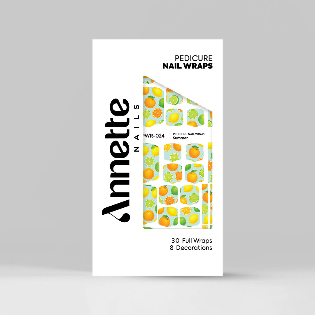 Nail Wraps Pedichiura Summer 24 Annette Nails PWR-024