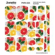 Nail Wraps Pedichiura Summer 25 Annette Nails PWR-025
