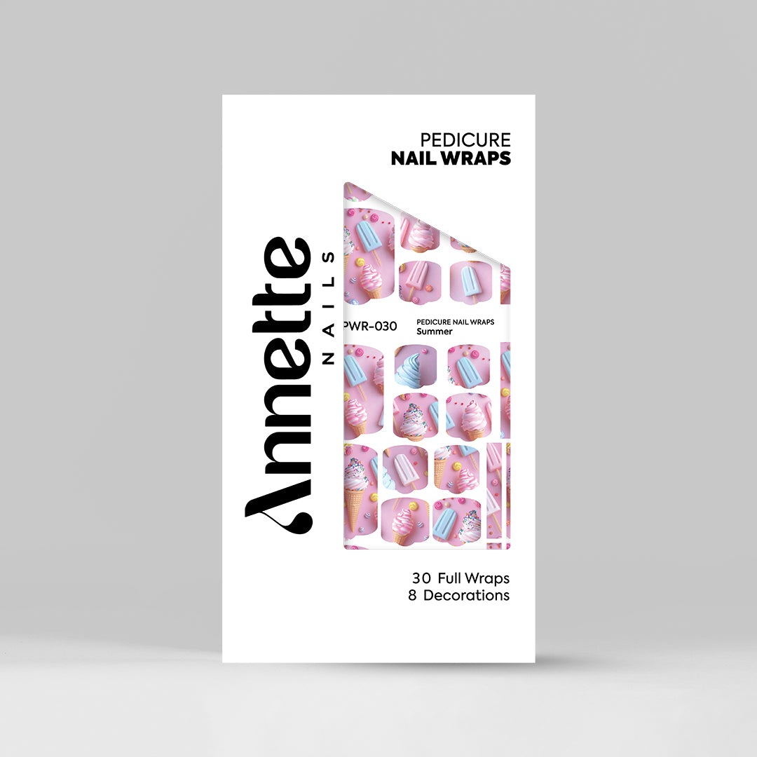 Nail Wraps Pedichiura Summer 30 Annette Nails PWR-030