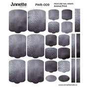 Nail Wraps Pedichiura Animal Print 9 Annette Nails PWR-009