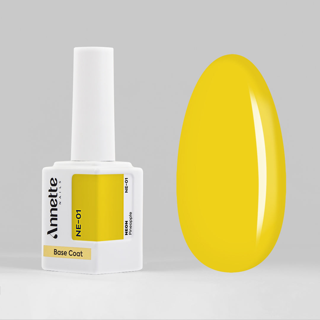 Baza Rubber Neon Pineapple - 12ml Annette Nails NE-01