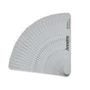 Set Pile Unghii - Ovale, Annette Nails, 25 buc - Zebra, 180/240 grit