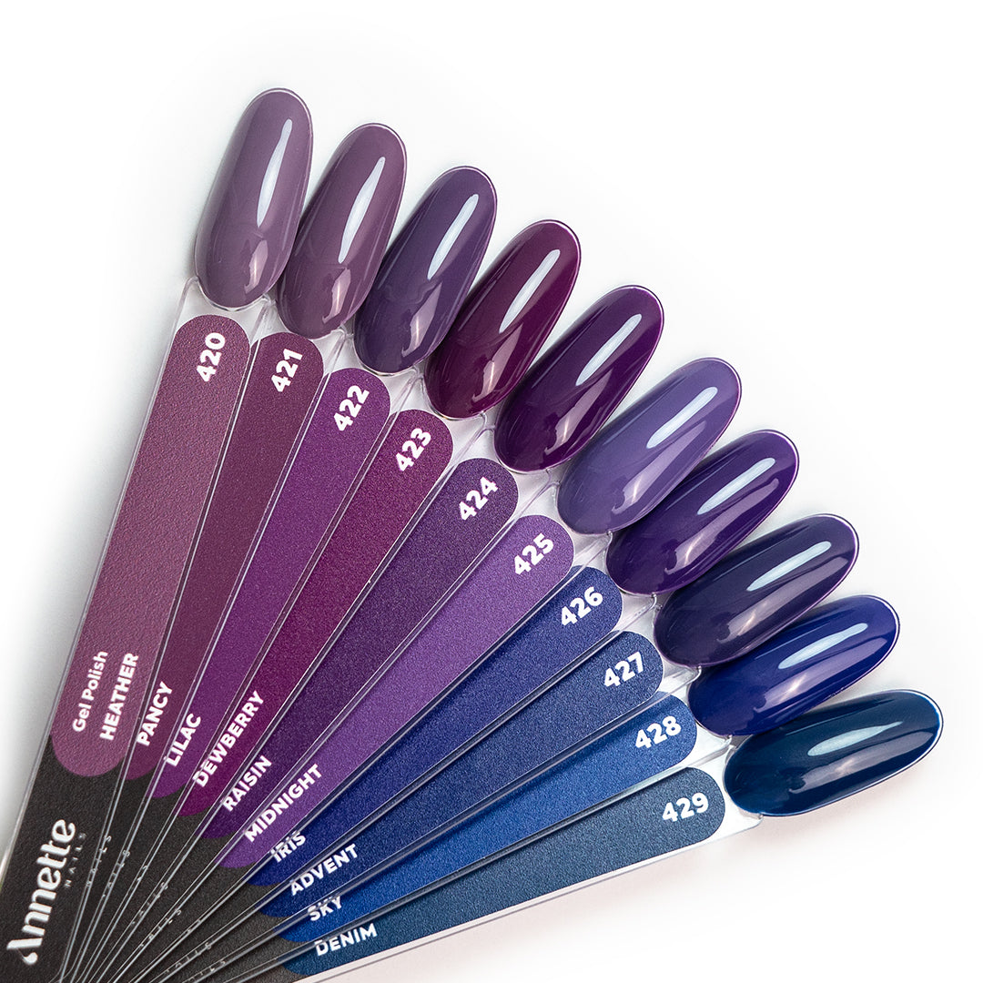 Oja Semipermanenta Purple Midnight 425 - 8ml Annette Nails