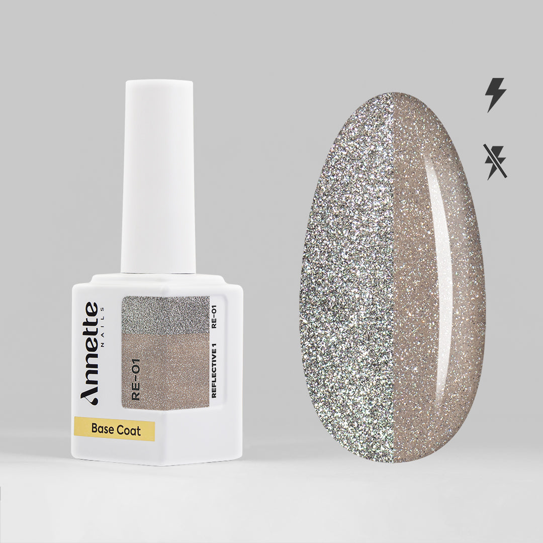 Baza Rubber Reflective 1 - 12ml Annette Nails RE-01