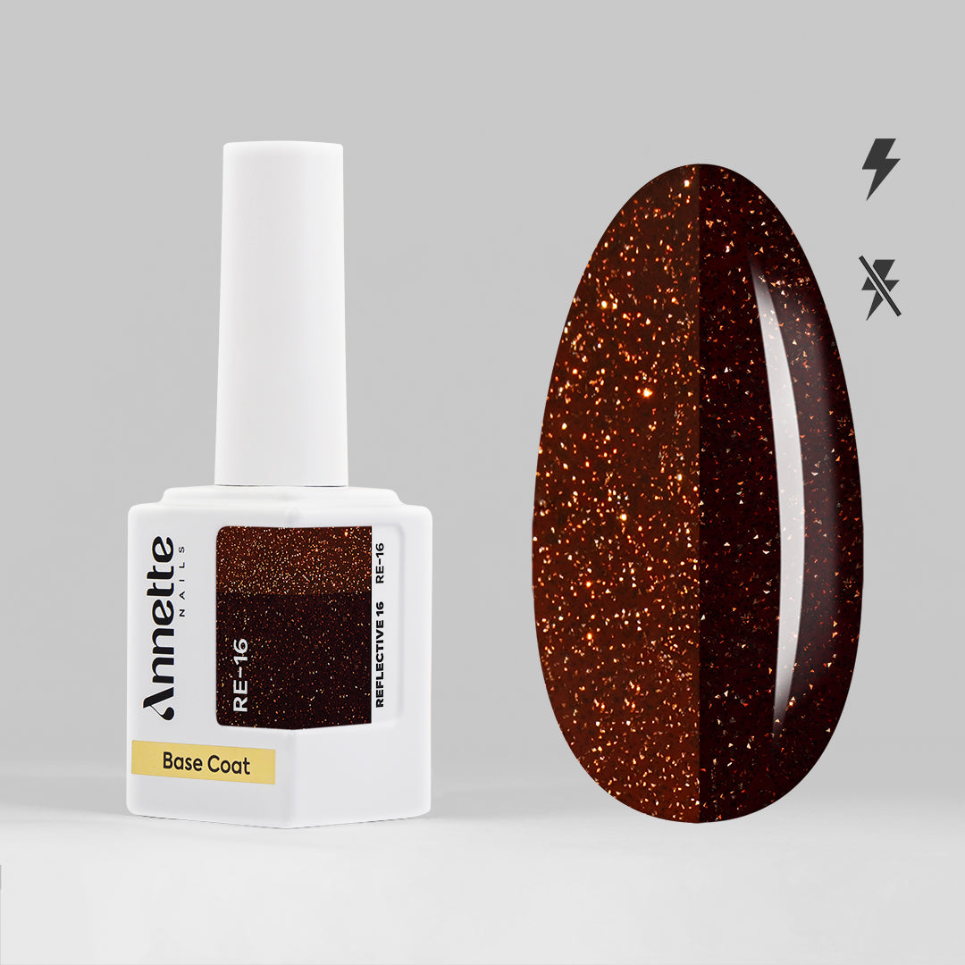 Baza Rubber Reflective 16 - 12ml Annette Nails RE-16