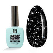 Top Coat AnnetteNails Shine silver leaf no wipe SL-01 - 12ml