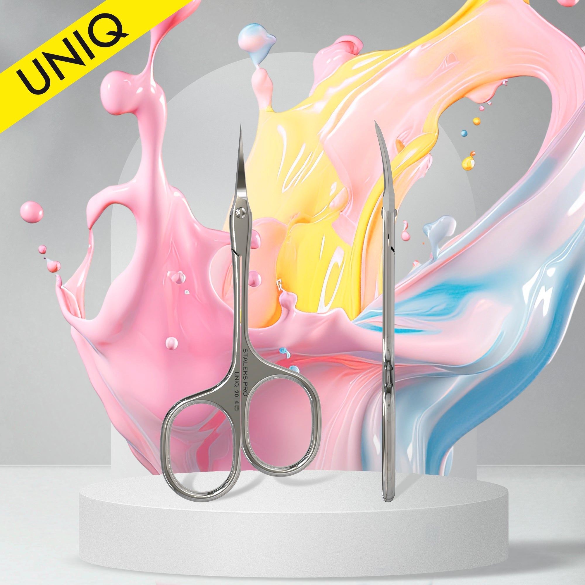 Forfecuta Cuticule Staleks Pro Uniq Asymmetric - SQ-20/4