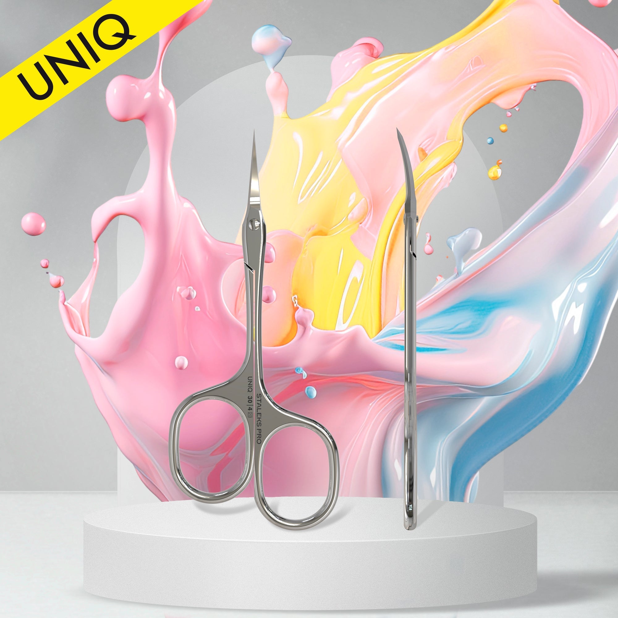 Forfecuta Cuticule Staleks Pro Uniq Asymmetric - SQ-30/4