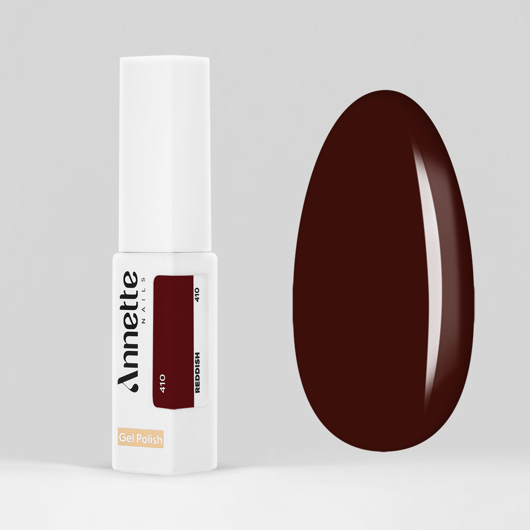 Oja Semipermanenta Shades of Red Reddish 410 - 8ml Annette Nails