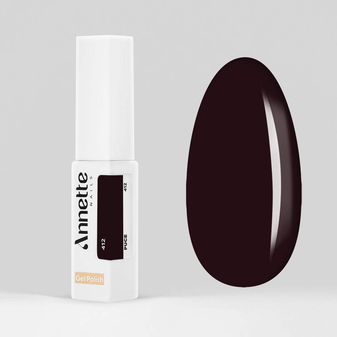Oja Semipermanenta Shades of Red Puce 412 - 8ml Annette Nails