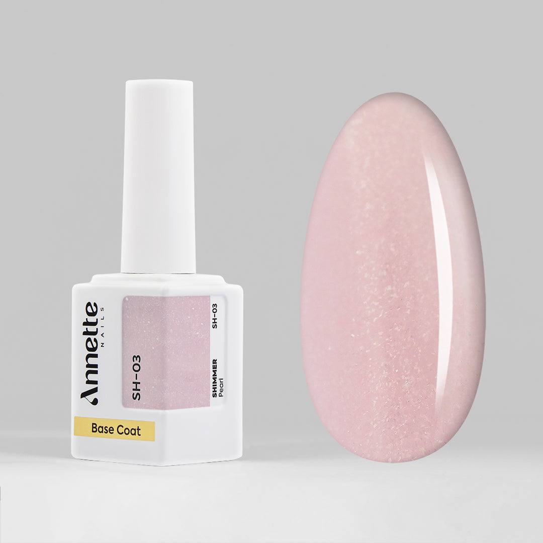 Baza Rubber Shimmer Pearl - 12ml Annette Nails SH-03