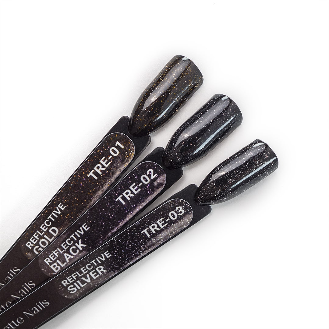 Top Coat AnnetteNails Reflective gold no wipe TRE-01 - 12ml