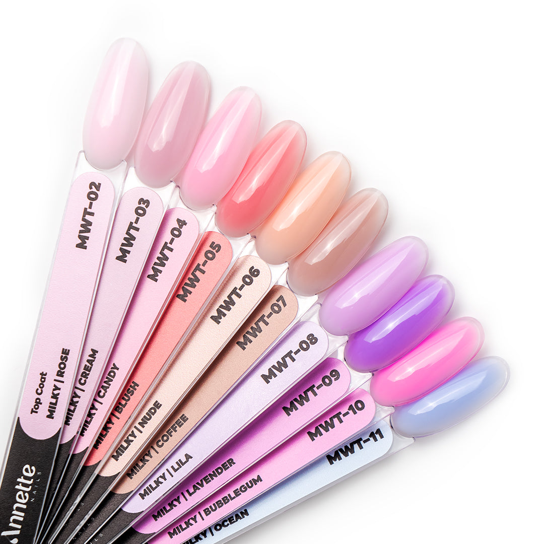 Top Coat Milky Cream MWT-03 - 8ml Annette Nails