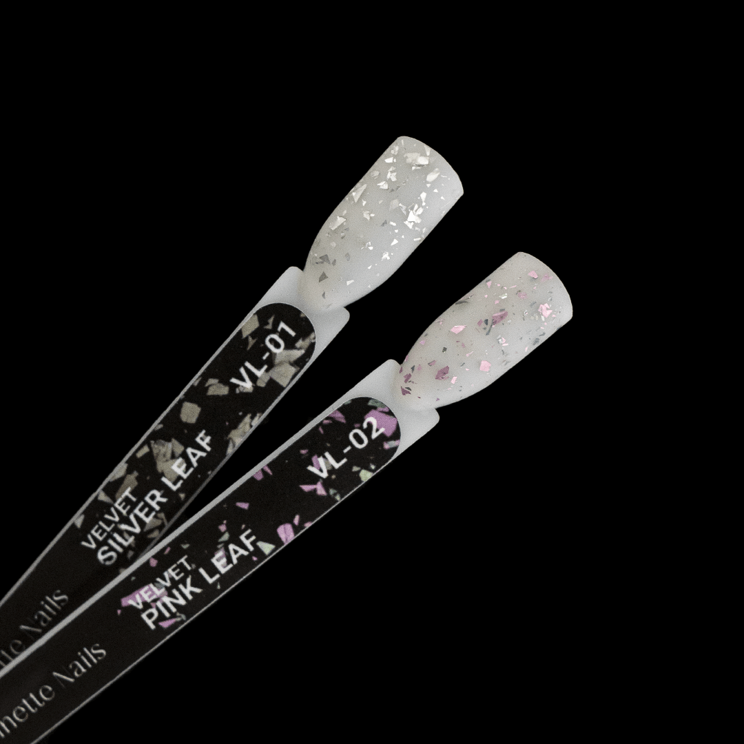 Top Coat AnnetteNails Velvet silver leaf no wipe VL-01 - 12ml