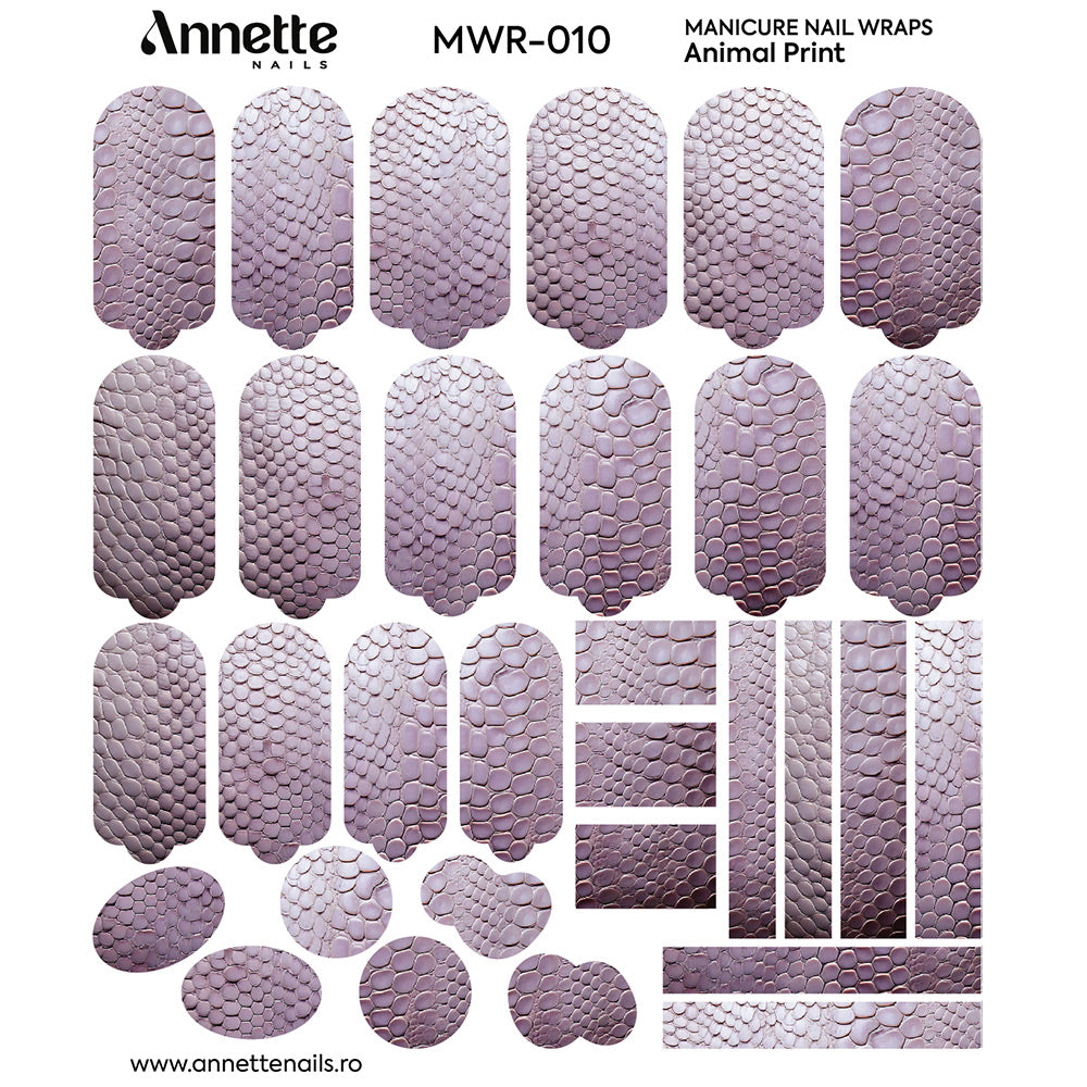 Nail Wraps Manichiura Animal Print 10 Annette Nails MWR-010