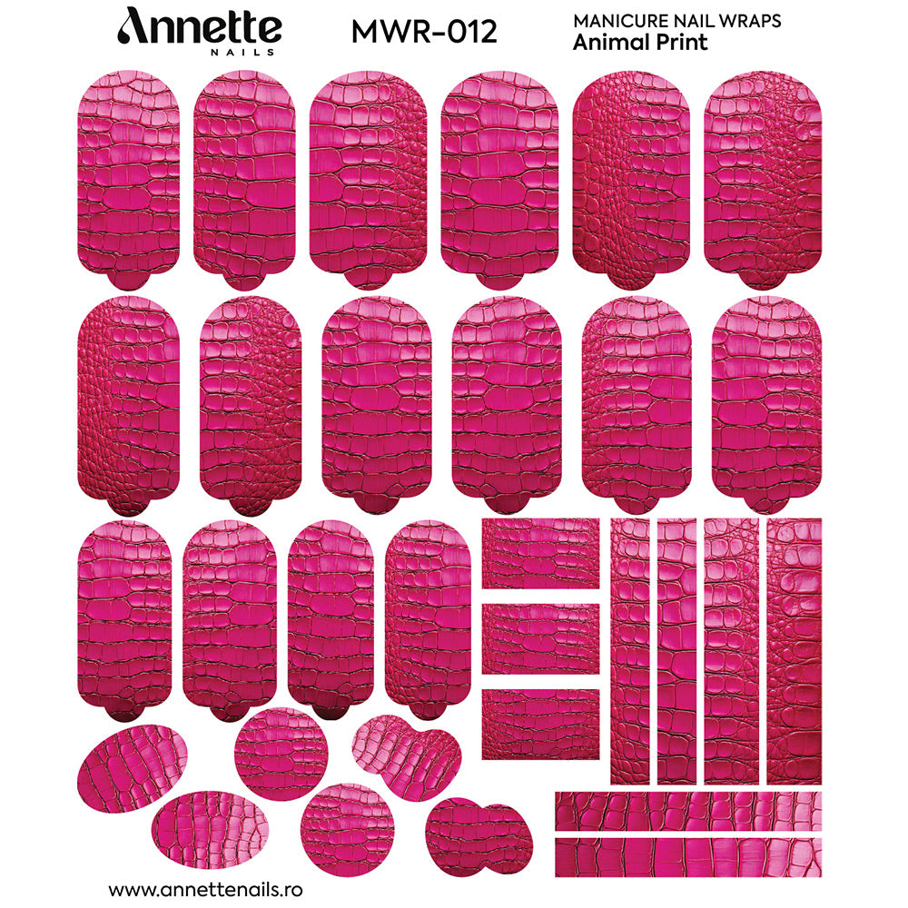 Nail Wraps Manichiura Animal Print 12 Annette Nails MWR-012