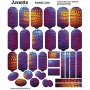 Nail Wraps Manichiura Animal Print 14 Annette Nails MWR-014