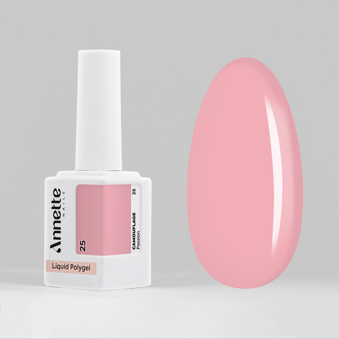 Polygel Lichid Camouflage Passion 25 - 12ml Annette Nails LP-25