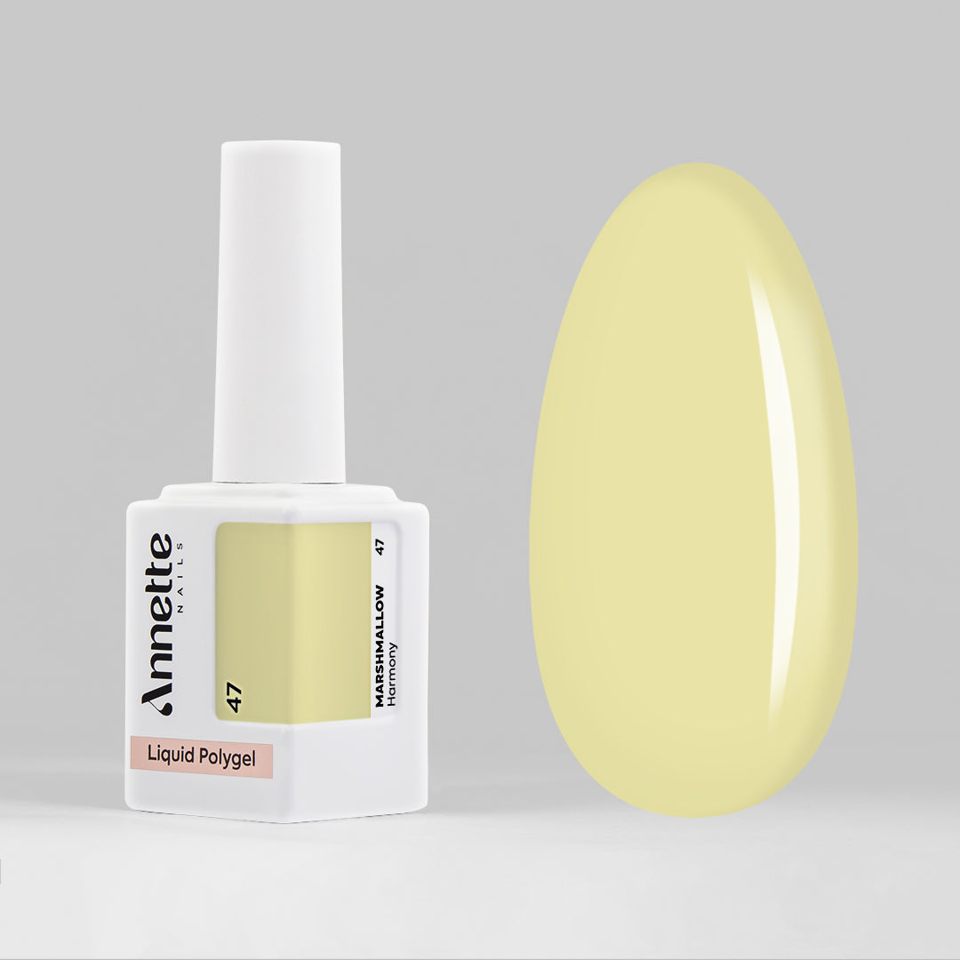 Polygel Lichid Marshmallow Harmony 47 - 12ml Annette Nails LP-47