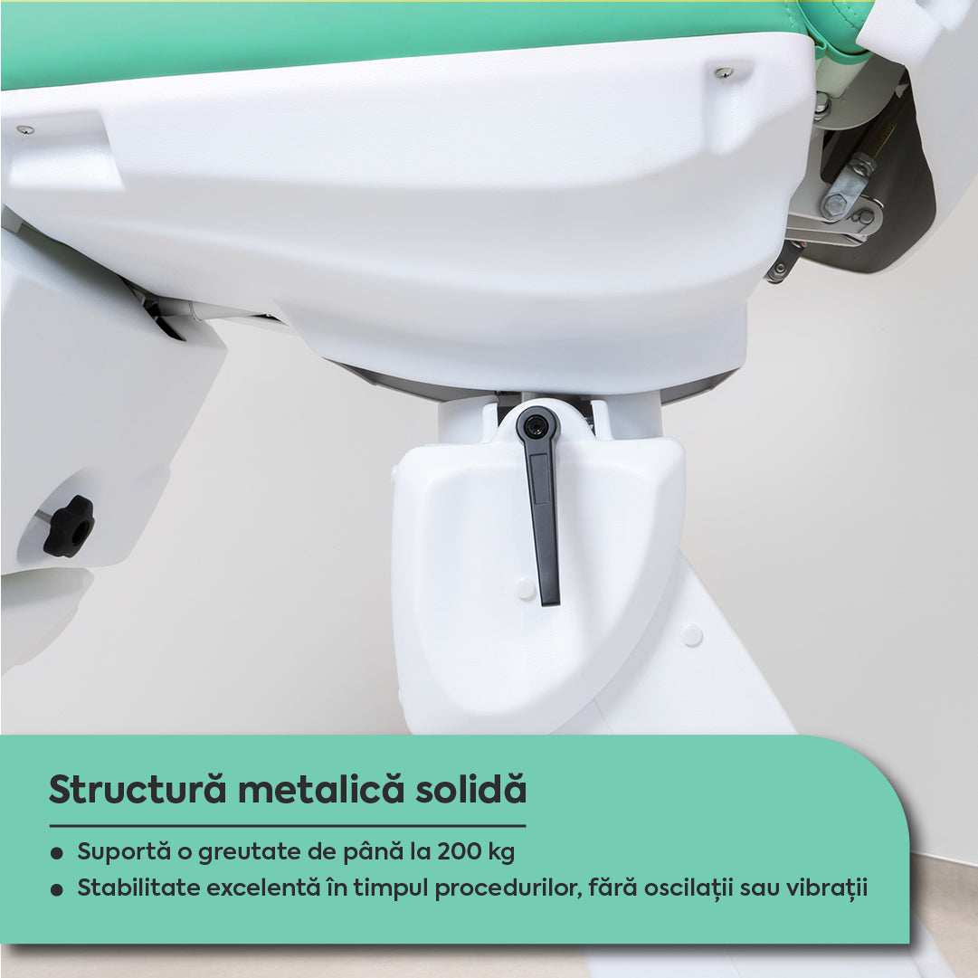 Pat Cosmetica Electric 4 Motoare + Scaun Hidraulic Tehnician - Turcoaz