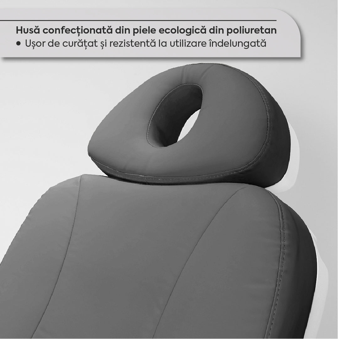 Pat Cosmetica Electric 4 Motoare + Scaun Hidraulic Tehnician - Gri